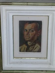 1942ca-Autoritratto-olio su tela-cm9x13
